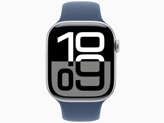 Apple Watch Series 10 GPSモデル 46mm MWWL3J/A [シルバー・デニム 
