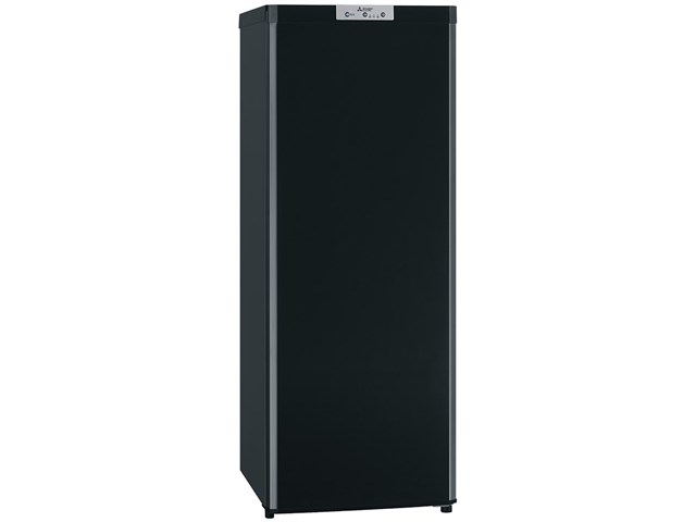 三菱【MITSUBISHI】144L 冷凍庫 ホームフリーザー サファイアブラック 右開き Uシリーズ MF-U14K-B【大容量5段収納ケース】 三菱【MITSUBISHI】144L 冷凍庫 ホームフリーザー サファイアブラック