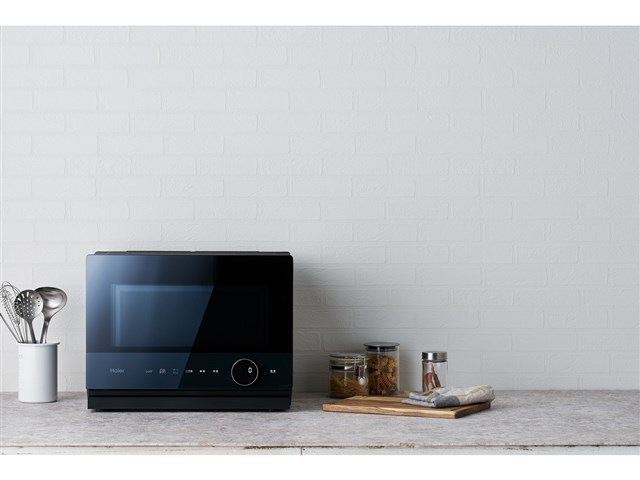 Milaly オーブンレンジ（角皿式スチーム）JM-WFVH26A ブラック Haier