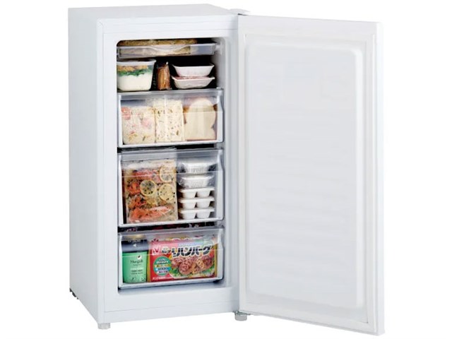 未使用】102L 前開き式冷凍庫 ホワイトJF-U10A Haier（ハイアール 