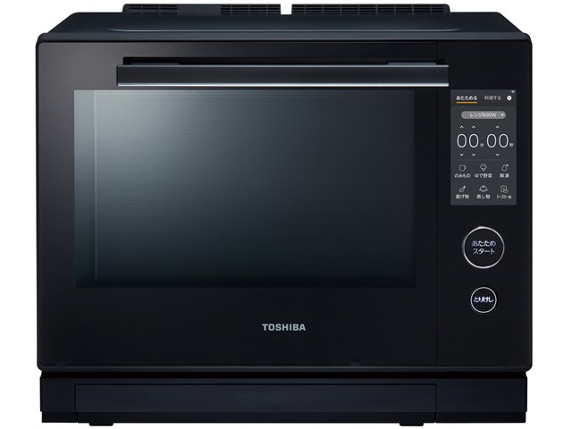 東芝【TOSHIBA】30L 過熱水蒸気オーブンレンジ グランブラック 石窯 