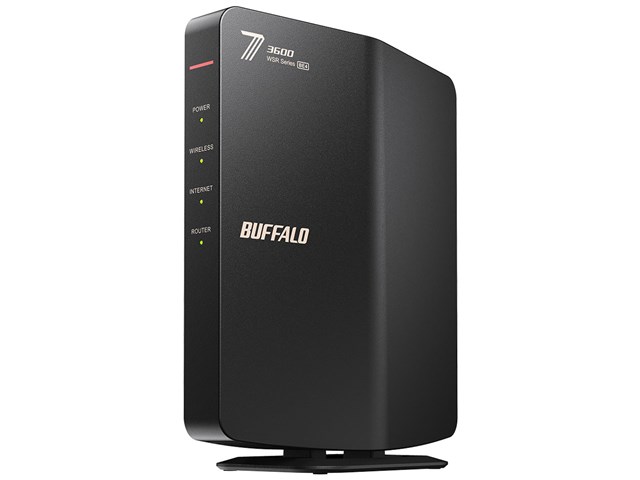 BUFFALO AirStation WSR3600DB4E4/CBK ブラック AirStation WSR3600BE4P-BK [ブラック]の通販なら: サンバイカル