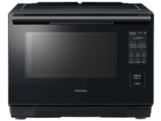 東芝【TOSHIBA】スチームオーブンレンジ 26L ブラック 石窯ドーム 過熱 