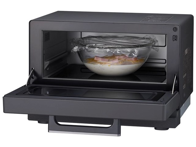 日立【HITACHI】15L 2in1トースターレンジ チャコールグレー フラット