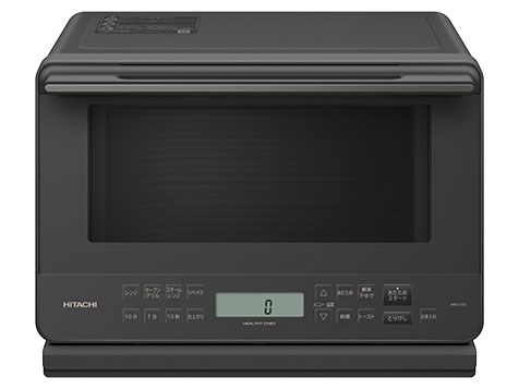 日立【HITACHI】27L 過熱水蒸気オーブンレンジ チャコールグレー ヘルシーシェフ ワイド＆フラット庫内 電子レンジ MRO-S7D-H【らくらくプレート焼き】 日立【HITACHI】27L 過熱水蒸気オーブンレンジ チャコールグレー