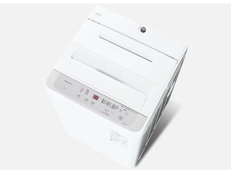 パナソニック【Panasonic】縦型全自動洗濯機 5.0kg ライトグレー 