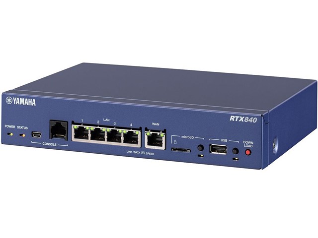 【新品】ギガアクセスVPNルーター ヤマハ　RTX840 新品」ヤマハ(YAMAHA) ギガアクセスVPNルーター RTX840の通販なら