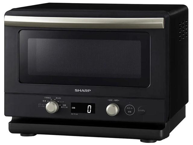 SHARP シャープ 電子レンジ 単機能レンジ RE-TD186 ブラック 18Lの通販