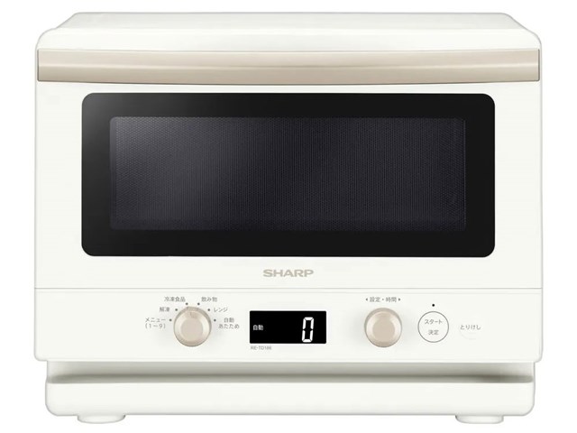 SHARP シャープ 電子レンジ 単機能レンジ RE-TD186 18L ホワイトの通販