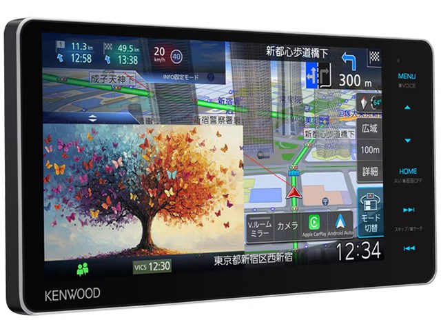 MDV-M712W ケンウッド 7インチワイド カーナビ 200mmワイドモデル