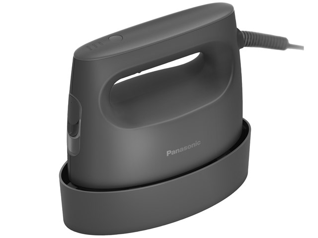 パナソニック【Panasonic】衣類スチーマー カームブラック コード付き