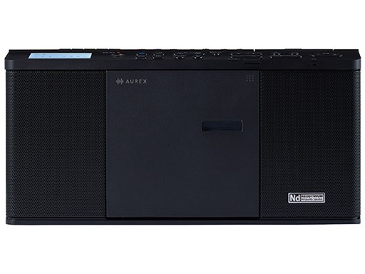 東芝【TOSHIBA】SD／USB／CDラジオ ブラック AUREX ワイドFM対応