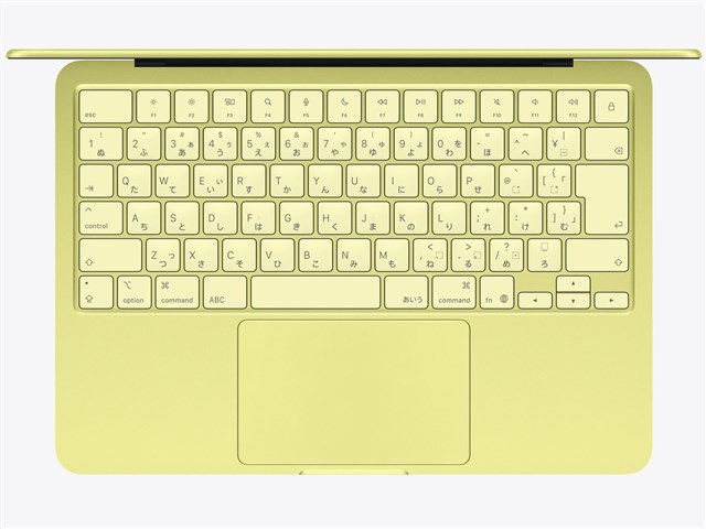MacBook Neo 13インチ Liquid Retinaディスプレイ MHFD4J/A シトラス