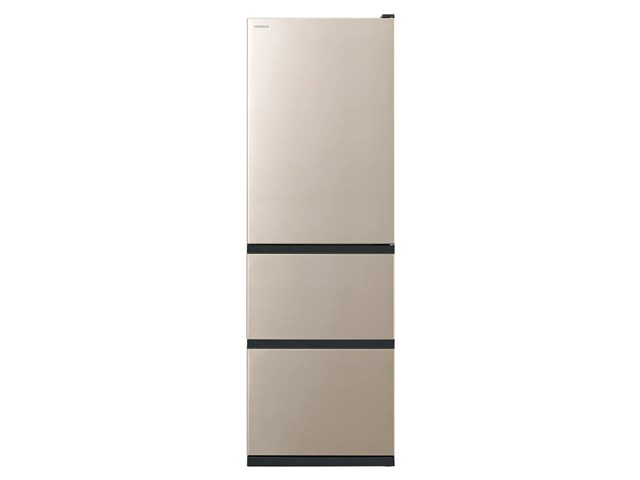 冷蔵庫(351～400L) ヒタチ R-V38YL(N) [ライトゴールド] の通販なら
