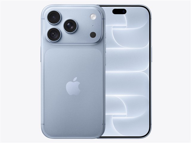 iPhone 18 Pro 256GB SIMフリー [グレイシャー] (SIMフリー) MJR84J/A